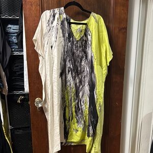 Josie Natori
Silk Printed Caftan Dress